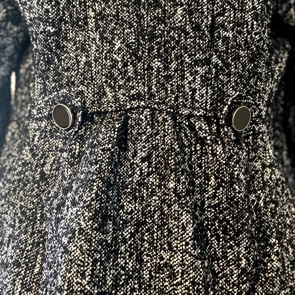 Express womens coat ploy/wool blend with gold trimmed buttons size small - Picture 12 of 14
